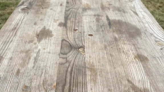 Vergrautes Holz