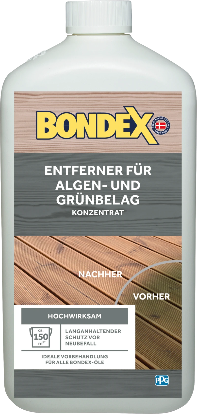 Entferner für Algen- und Grünbelag Konzentrat Konzentrat