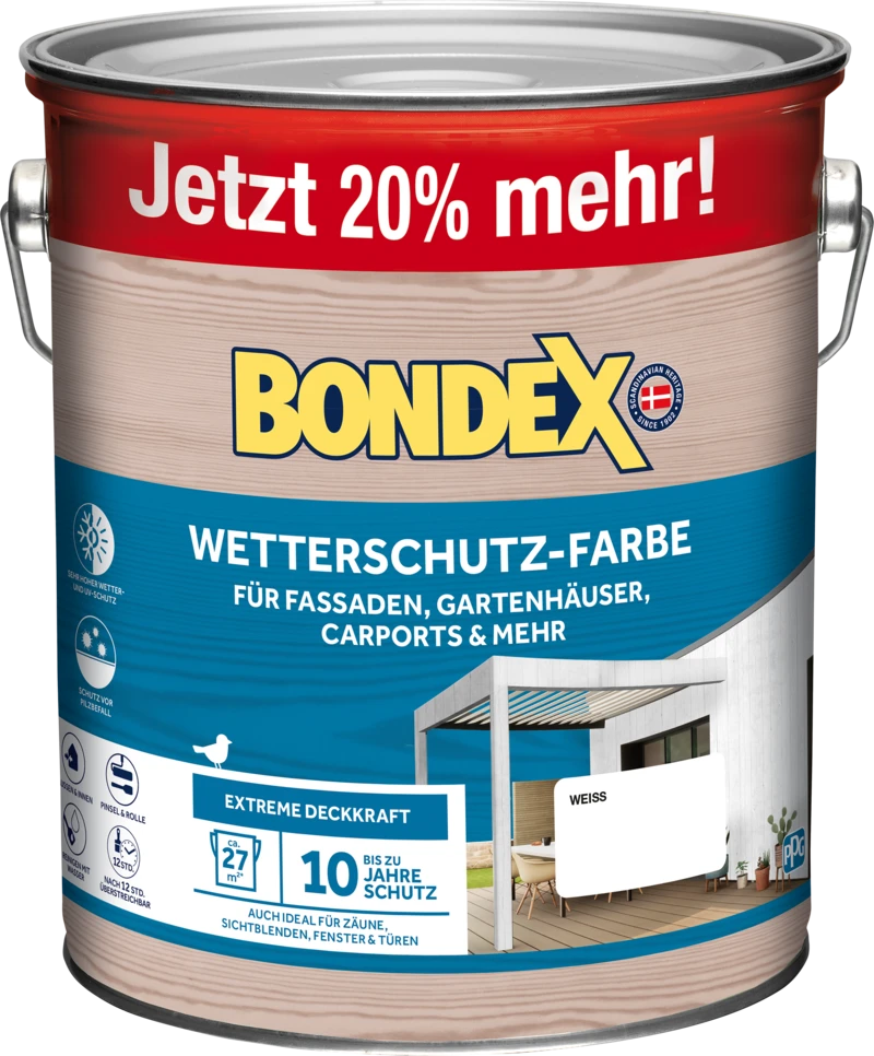 Wetterschutz-Farbe