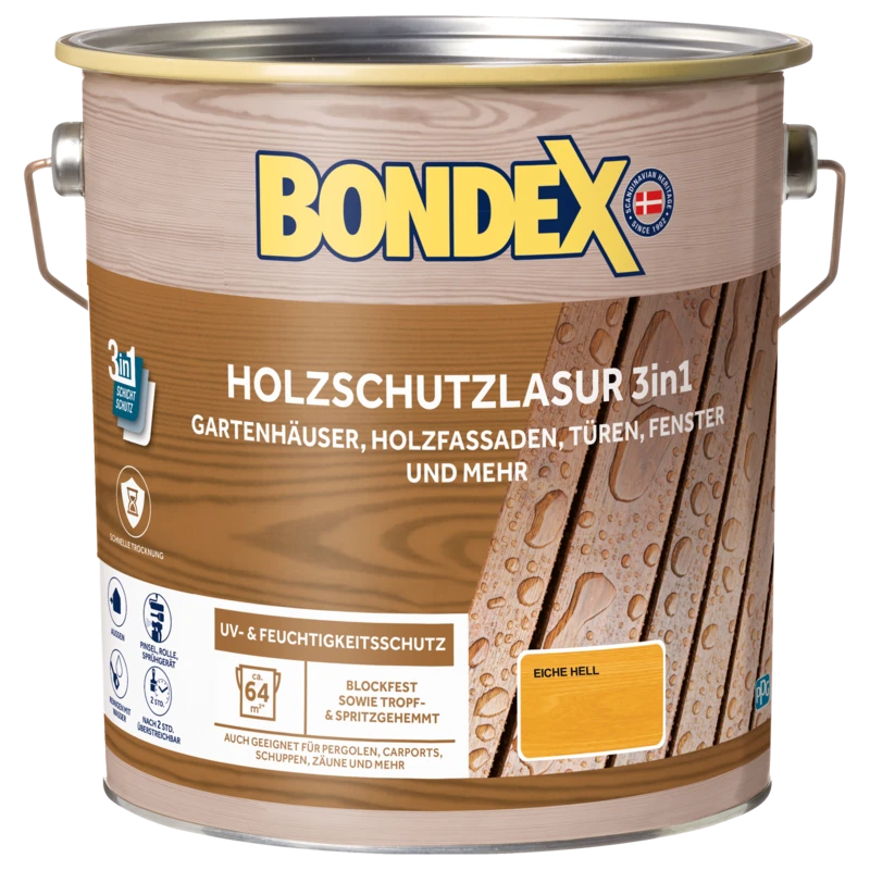 Holzschutzlasur 3in1