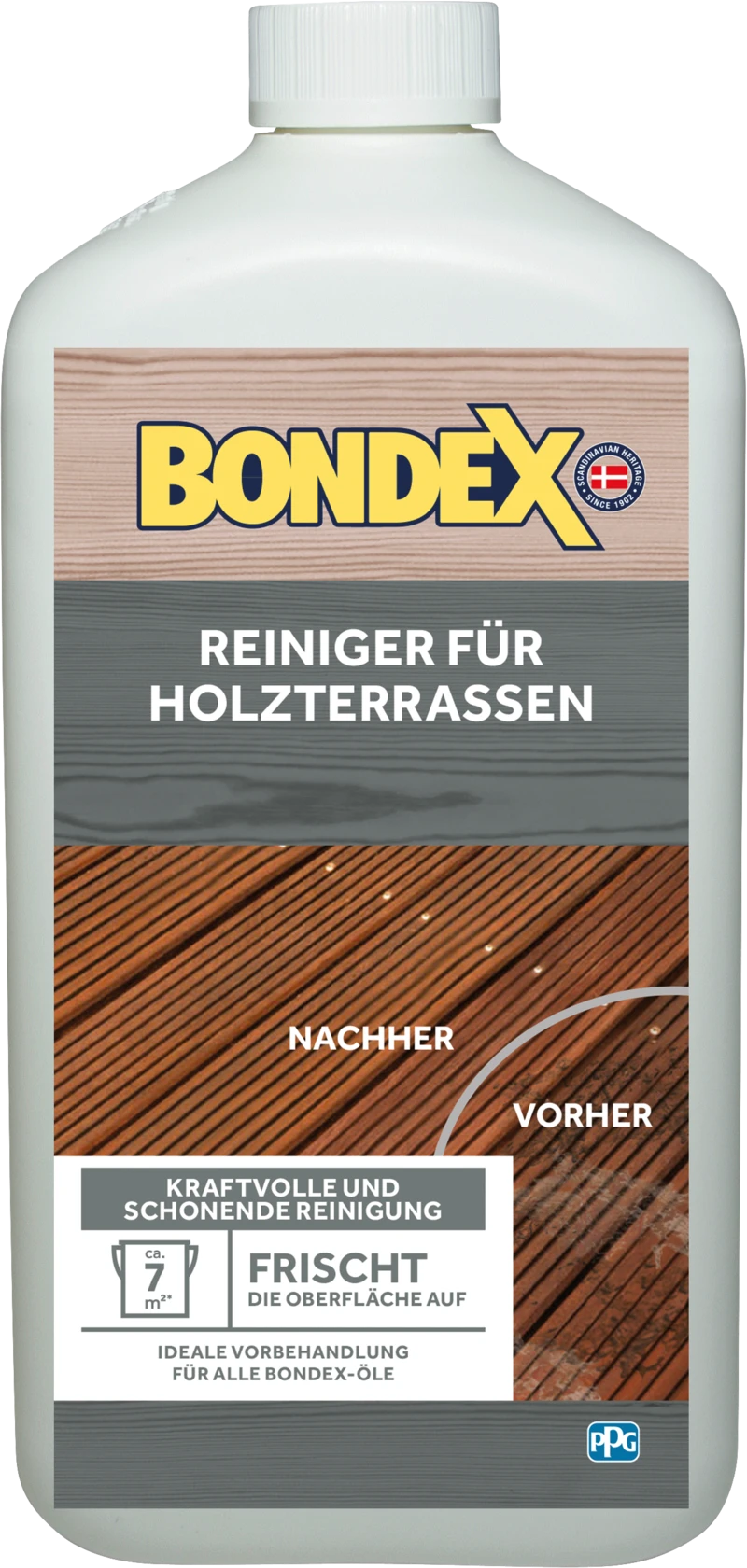 Reiniger für Holz-Terrassen