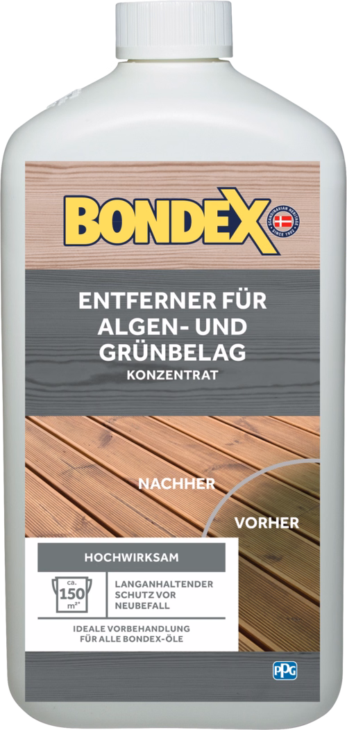 Entferner für Algen- und Grünbelag Konzentrat Konzentrat