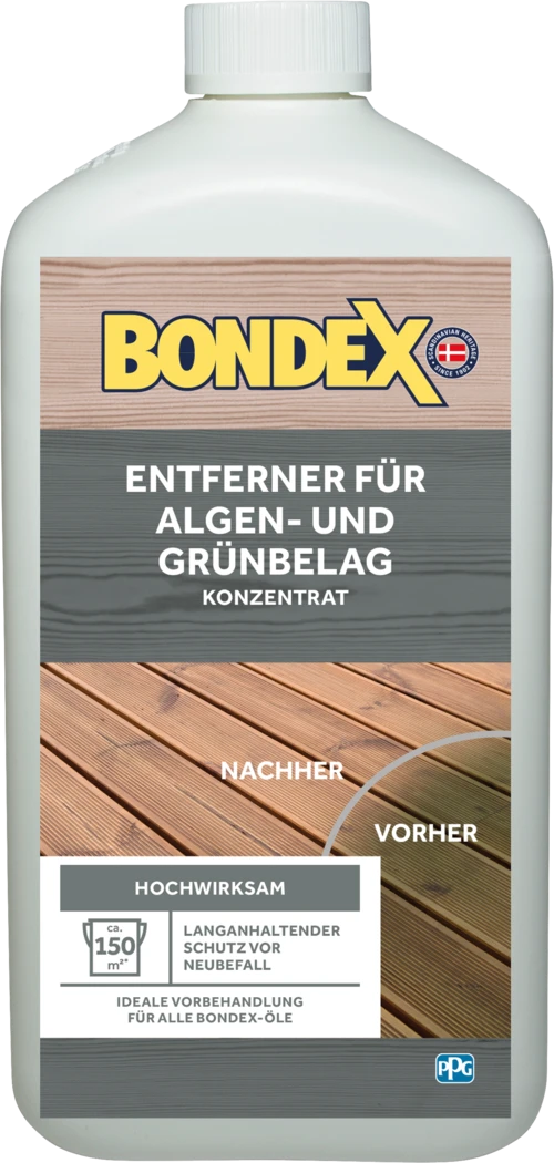 Entferner für Algen- und Grünbelag Konzentrat Konzentrat