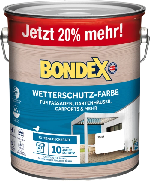 Wetterschutz-Farbe