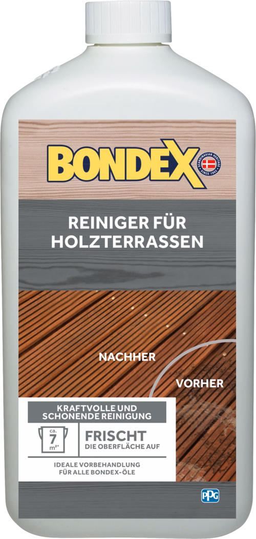 Reiniger für Holz-Terrassen
